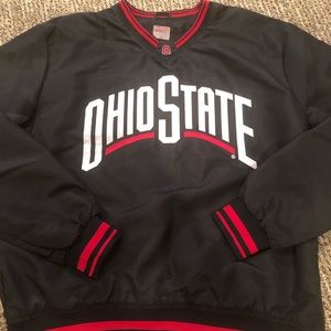 Ohio State windbreaker crew neck